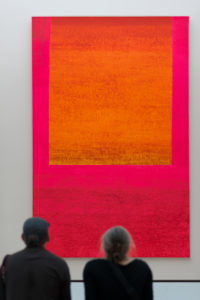 Rupprecht Geiger: Goulimine, 1964, Öl auf Leinwand, 400 x 250 cm, Museumslandschaft Hessen Kassel